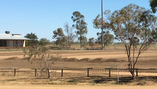 Outback rugby league club ravaged by drought.