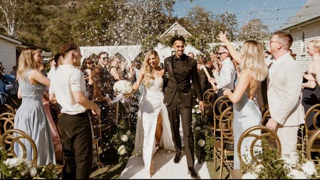 The wedding of Miela Goodchild and Joshua Sowah. Pictures: Hannah Redman Images