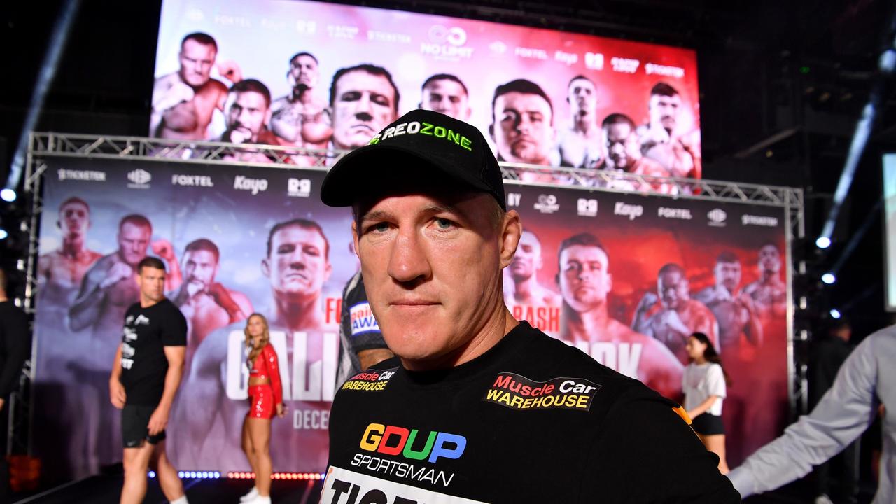 No Limit Boxing- Weigh Ins at Star City Paul Gallen Picture: No Limit Boxing/Gregg Porteous