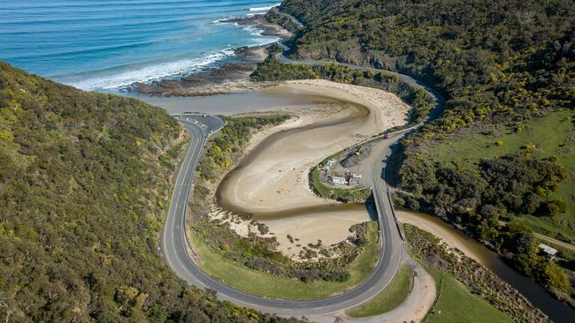 The Great Ocean Rd is one of the world’s most scenic drives. Picture: Jake Nowakowski