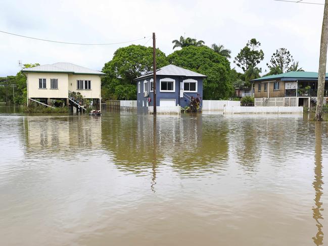 Ingham was smashed by floods last month. Picture: NewsWire/ Adam Head