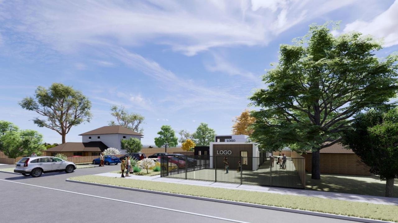 A render of the proposed childcare centre.