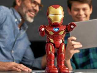 COOL: Iron Man MK50 robot features the voice of Tony Stark.