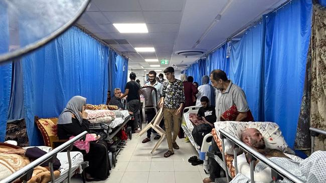 Al-Shifa Director Muhammad Abu Salmiya said it’s a “war on hospitals”. Picture: AFP