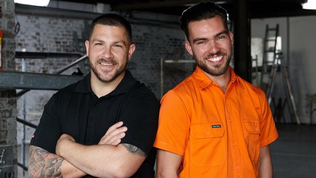 2019 House Rules contestants Matt and Tim Clark will renovate Matt’s house in Thornbury.
