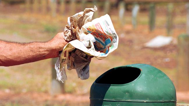 A 62-year-old Cooloola Cove man has been fined $300 for breaching a protection order he threw in the bin without reading.