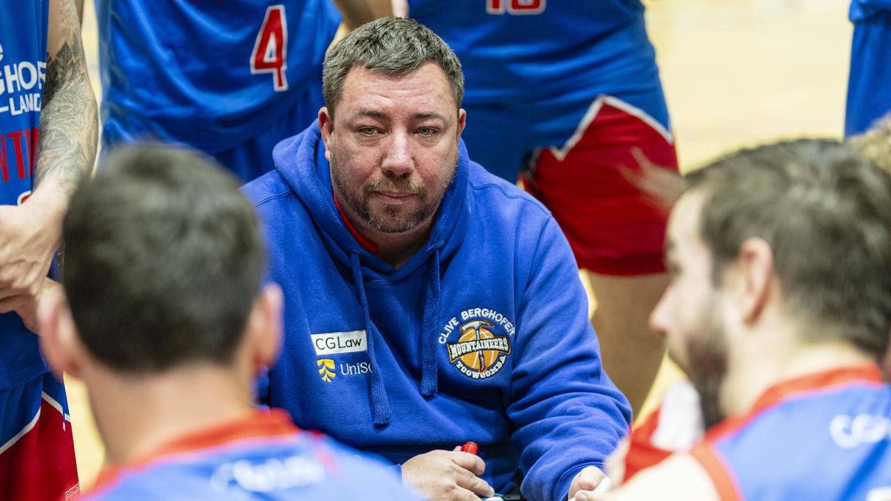 Toowoomba Mountaineers coach Sean Connelly. Picture: Kevin Farmer