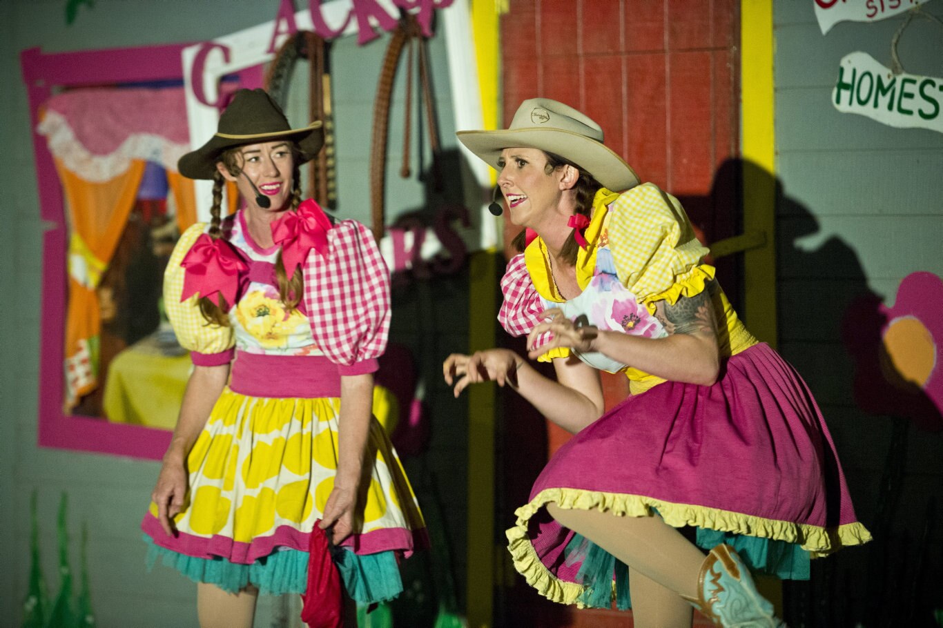 The Crackup Sisters show at Curious Arts Festival, Saturday, March 16, 2019. Picture: Kevin Farmer