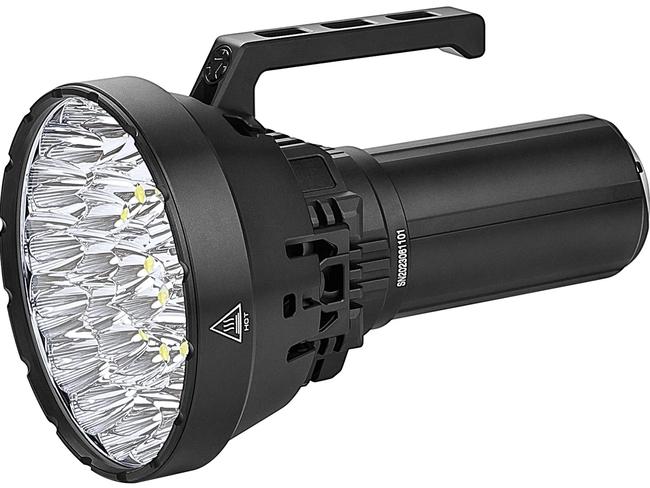 EMBARGO FOR TWAM, 26 APRIL 2025. FEE MAY APPLY. IMALENT MS32 Brightest Flashlight. Photo: Supplied