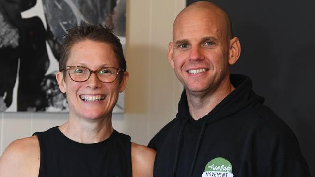 Fiona and Matt Keable, founders and head coaches of The Real Body Movement - Picture: Shane Zahner