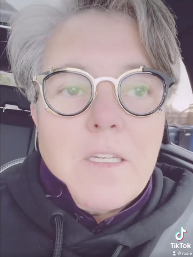 Rosie O'Donnell reveals her embarrassing run-in with Priyanka Chopra and Nick Jonas on TikTok.