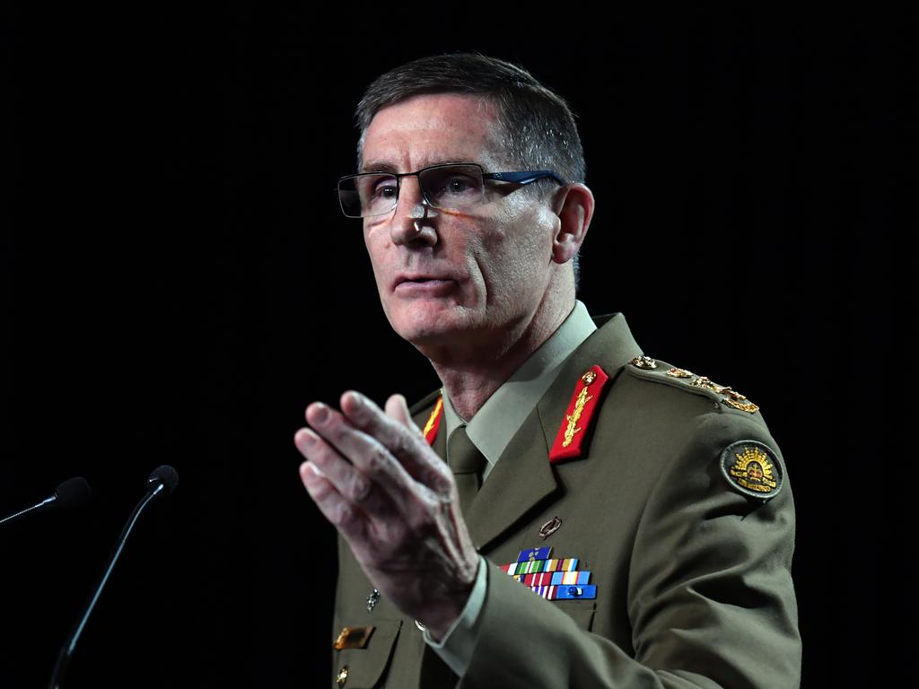 Chief of the Australian Defence Force (ADF) General Angus Campbell. Picture: Getty Images