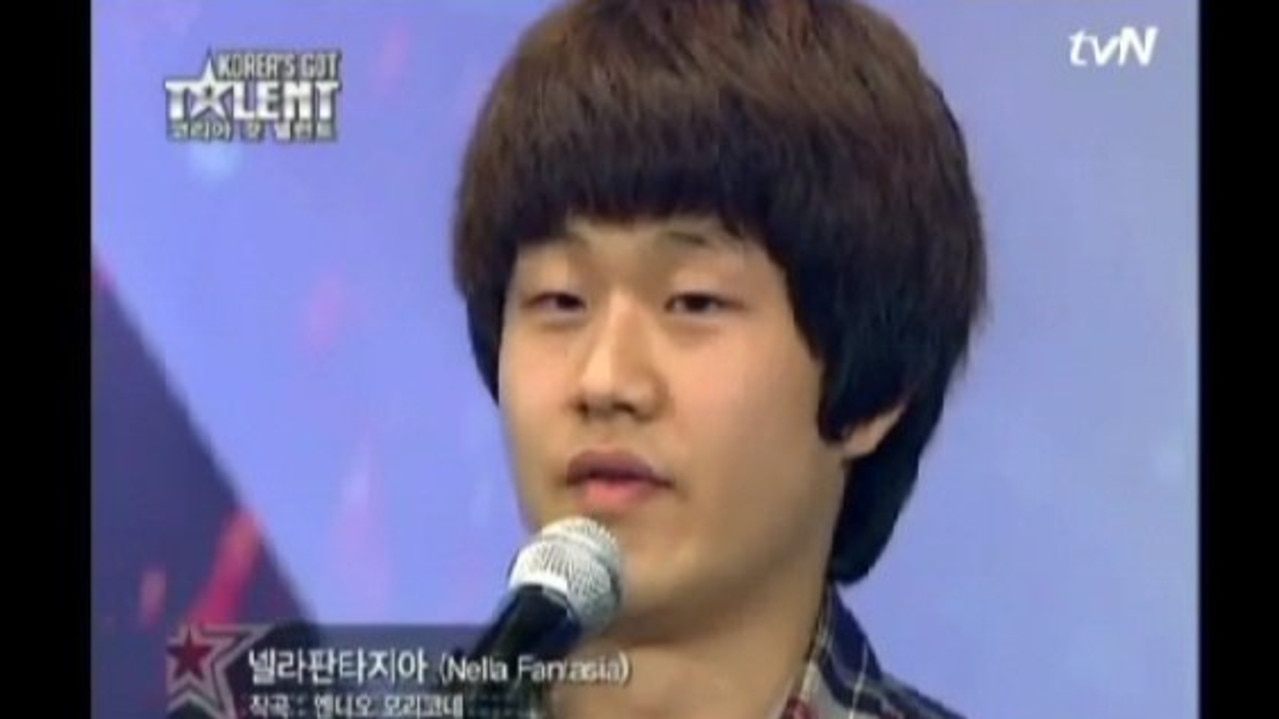 He got his start on Korea's Got Talent.
