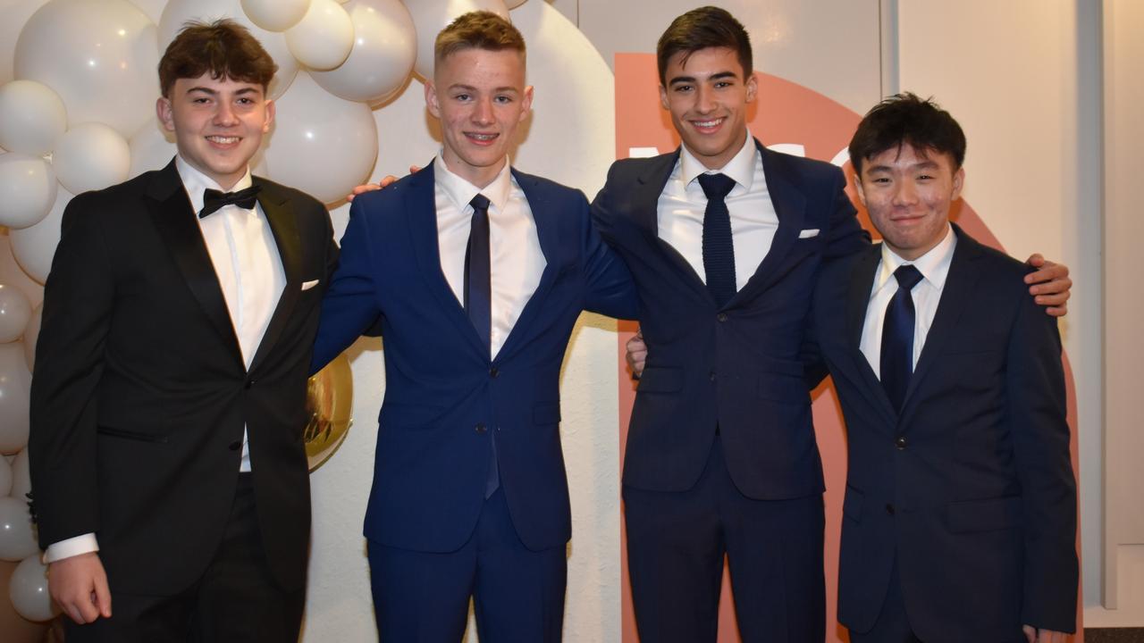 Nazareth year 11 students celebrated their school formal at the Donato Reception Centre, at Kilkenny on Friday night. Pictures: Nazareth College.