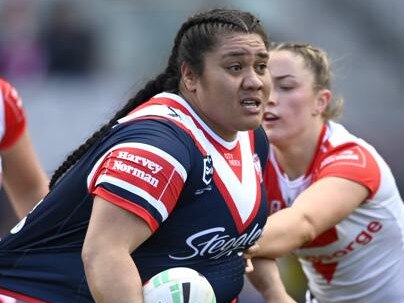 Amber Hall has been a revelation for the Roosters this NRLW season. Credit: NRL Images.