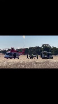 Man pulled from car following crash near Bendigo