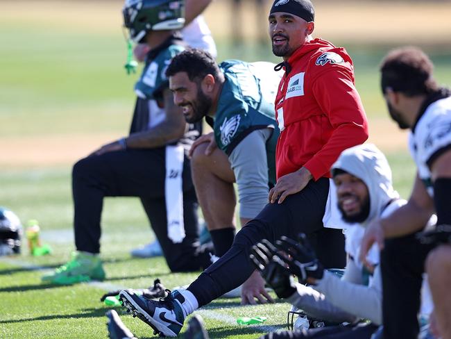 His Philadelphia Eagles play the Kansas City Chiefs in Super Bowl LVII. Picture: Rob Carr/Getty Images