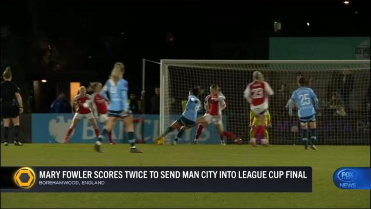 Fowler goals send City to final