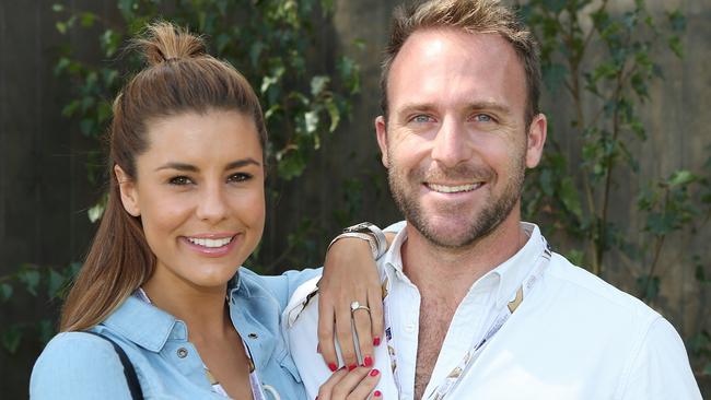 The couple got engaged at Rottnest Island in 2016. Picture: Julie Kiriacoudis