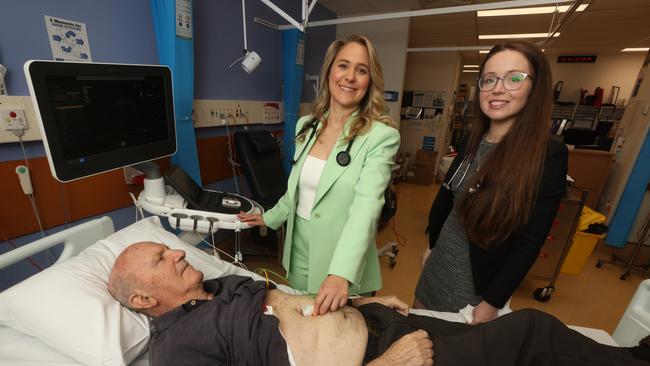 Dr Nikki Bart, pictured left with Dr Natasha Gorrie, says: ‘There is a critical unmet need for earlier diagnosis before irreversible organ damage occurs, especially cardiac damage.’ Picture: Chris Pavlich