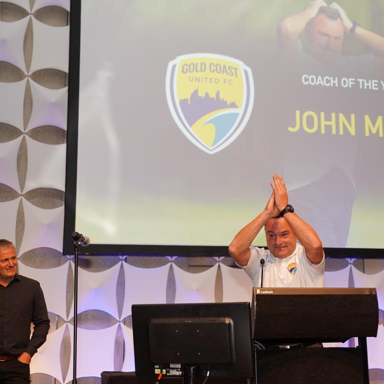 Gold Coast United awards night at Royal Pines on the Gold Coast. Picture: ALISTER RANDELL PHOTOGRAPHY