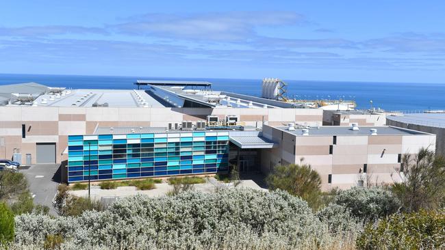 The Adelaide Desalination Plant in Lonsdale, photographed on November 10, 2019. Picture: AAP/ Keryn Stevens
