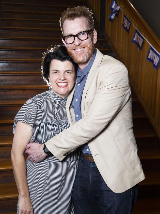 State of Origin: The Musical! Premiere, Princess Theatre Woolloongabba. Danielle and Mick Heenan. 30.11.2019 - Picture: Renae Droop/RDW Photography