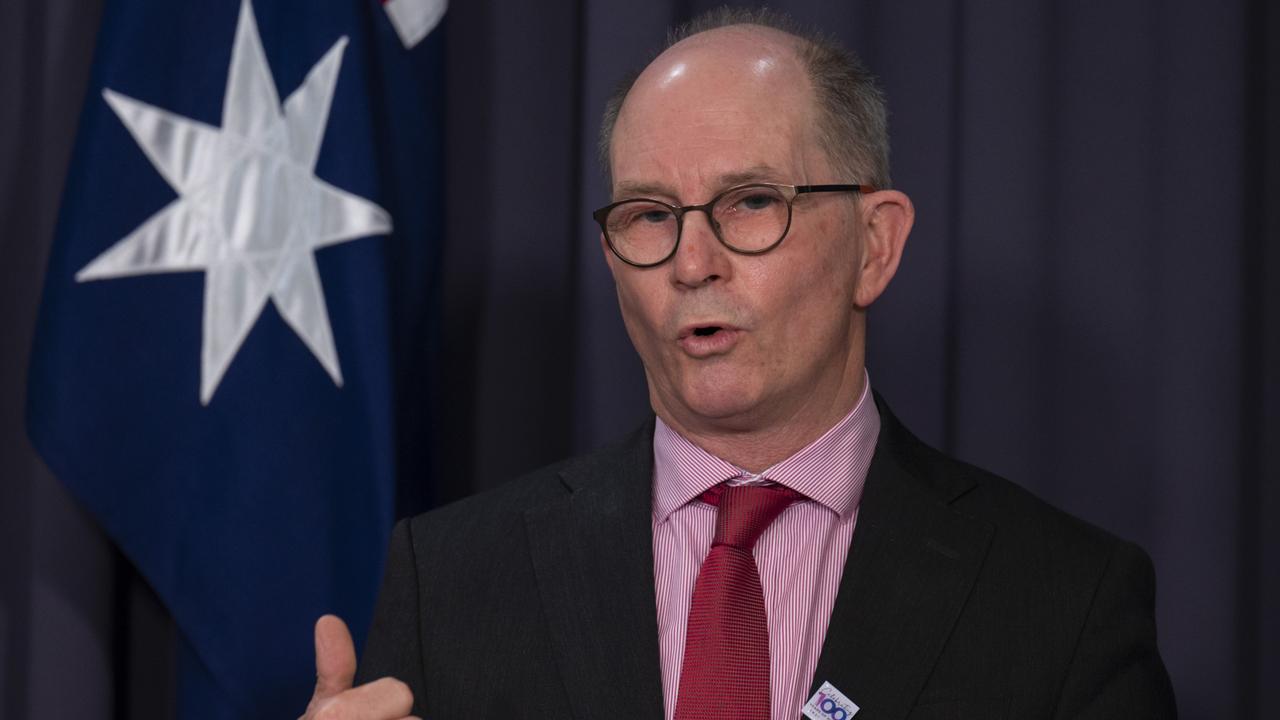 Chief medical officer Paul Kelly has forensically demolished Annastacia Palaszczuk’s claim that “every child is vulnerable”. Picture: NCA NewsWire/Martin Ollman