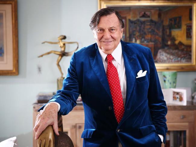 An Australian national treasure – Barry Humphries. Picture: Supplied