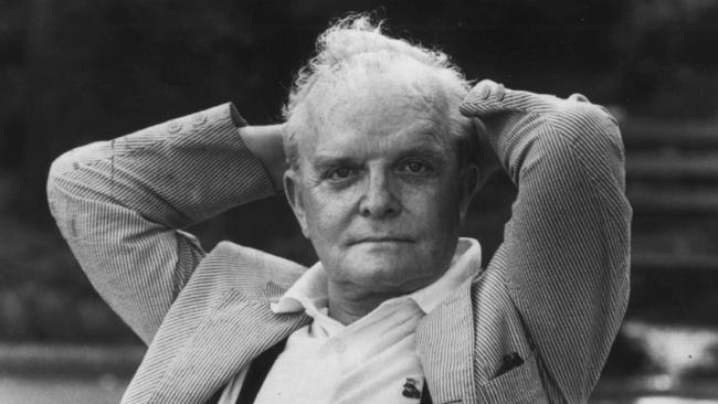 The last photograph of author Truman Capote, taken by Nancy Crompton on May 22, 1984.