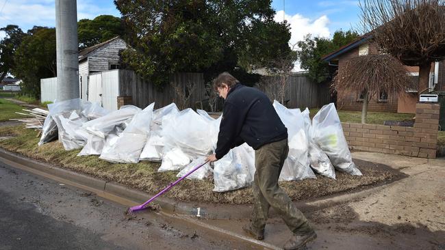 FlNoyapline Meadows' house was flooded. Picture: Nicki Connolly