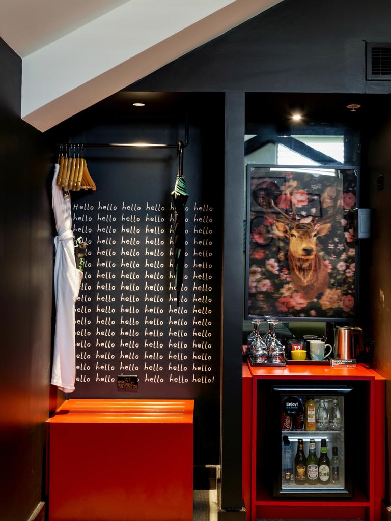 That’s right, the mini bar within the room is included. Picture: Ovolo Hotels