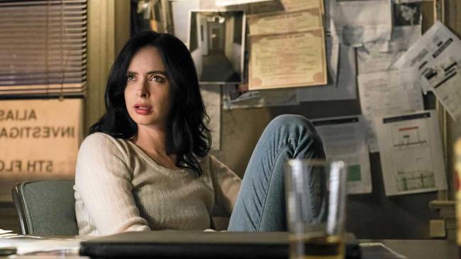 Krysten Ritter in a scene from season two of the TV series  Marvel's Jessica Jones . Picture: David Giesbrecht/Netflix