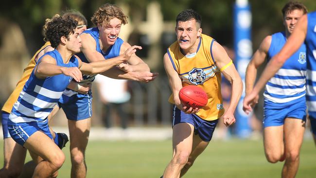 Sacred Heart gun Riley Holder will line up against Henley High in the All Schools Cup preliminary final. Picture Dean Martin