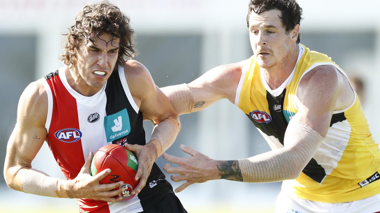 Max King starred in a St Kilda intra-club game.