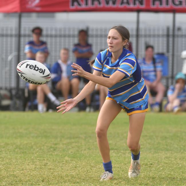 Women's game between Kirwan High and St Margaret Mary's College at Kirwan High. Picture: Evan Morgan