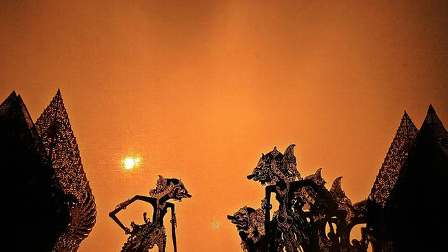 Shadow puppetry is an Indonesian tradition.