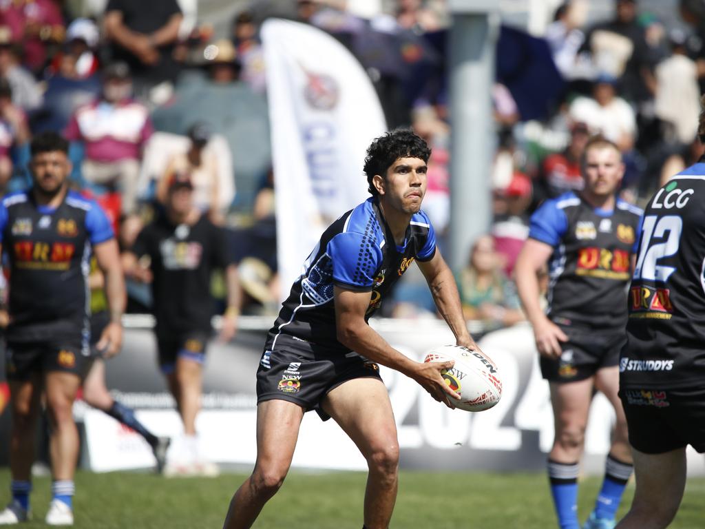 Koori Knockout - Day 4 Mens Semi Final Bourke Warriors v Nanima Common Connection Monday, 7 October 2024 Hereford St, Bathurst NSW 2795, Australia, Picture Warren Gannon Photography