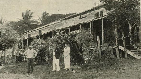 The old Somerset Magistrates building was once the seat of government for the Torres Strait during the late 1800s and later the building was the home of the Jardine family. Picture: Supplied