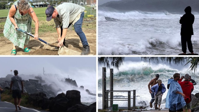 NSW Residents prepare as Cyclone Alfred intensifies