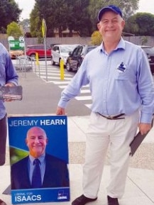 Liberal candidate Jeremy Hearn.