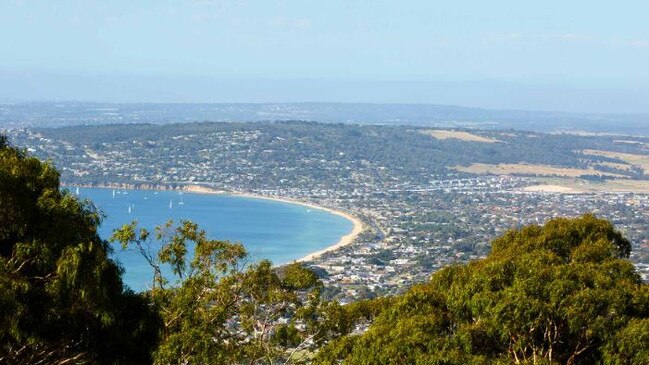 Arthurs Seat from above. Picture: Parks Victoria