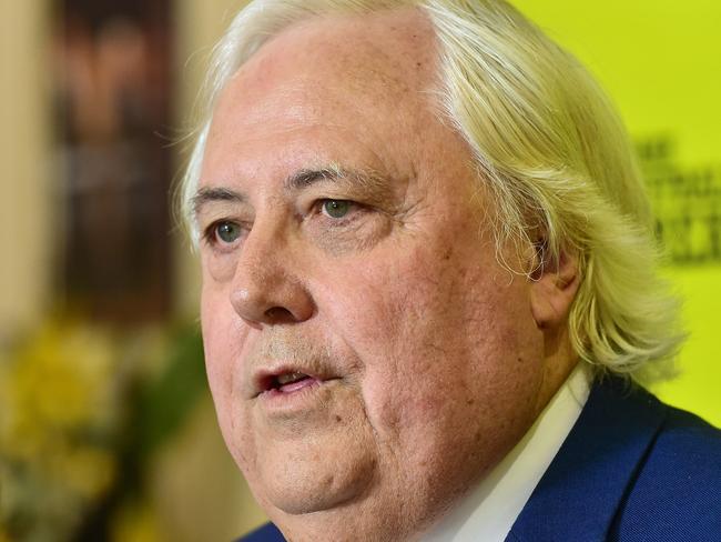 United Australia Party leader Clive Palmer.Picture: Shae Beplate.