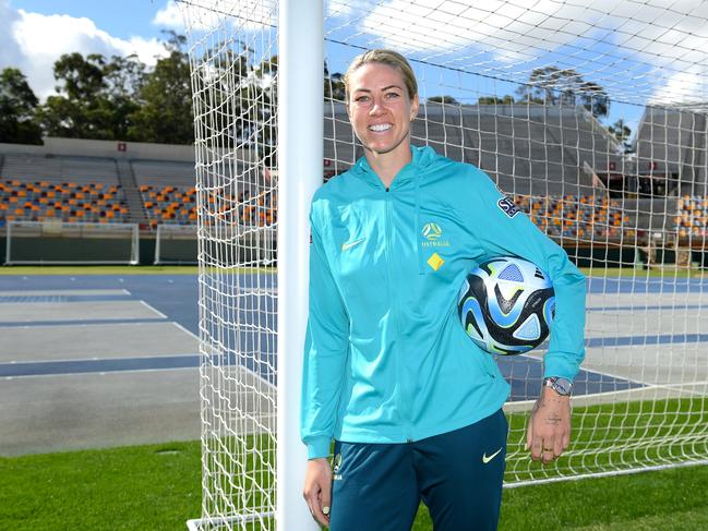 Alanna Kennedy says the time has come for the Matildas to ‘win something’. Picture: Bradley Kanaris/Getty Images