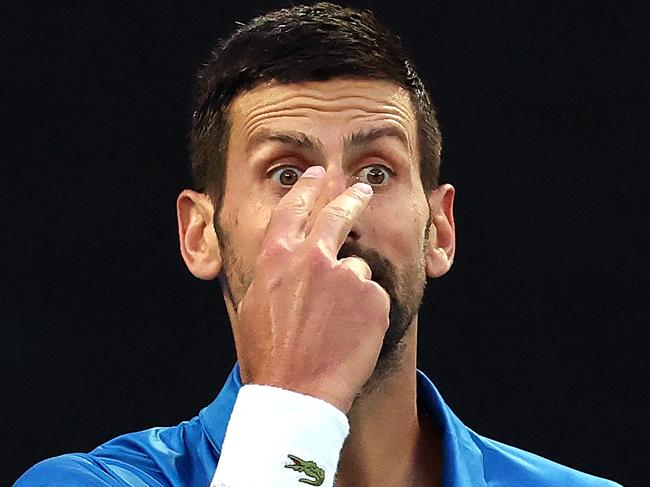 Serbia's Novak Djokovic is aiming to add to his record tally of Australian Open titles. Picture: DAVID GRAY / AFP