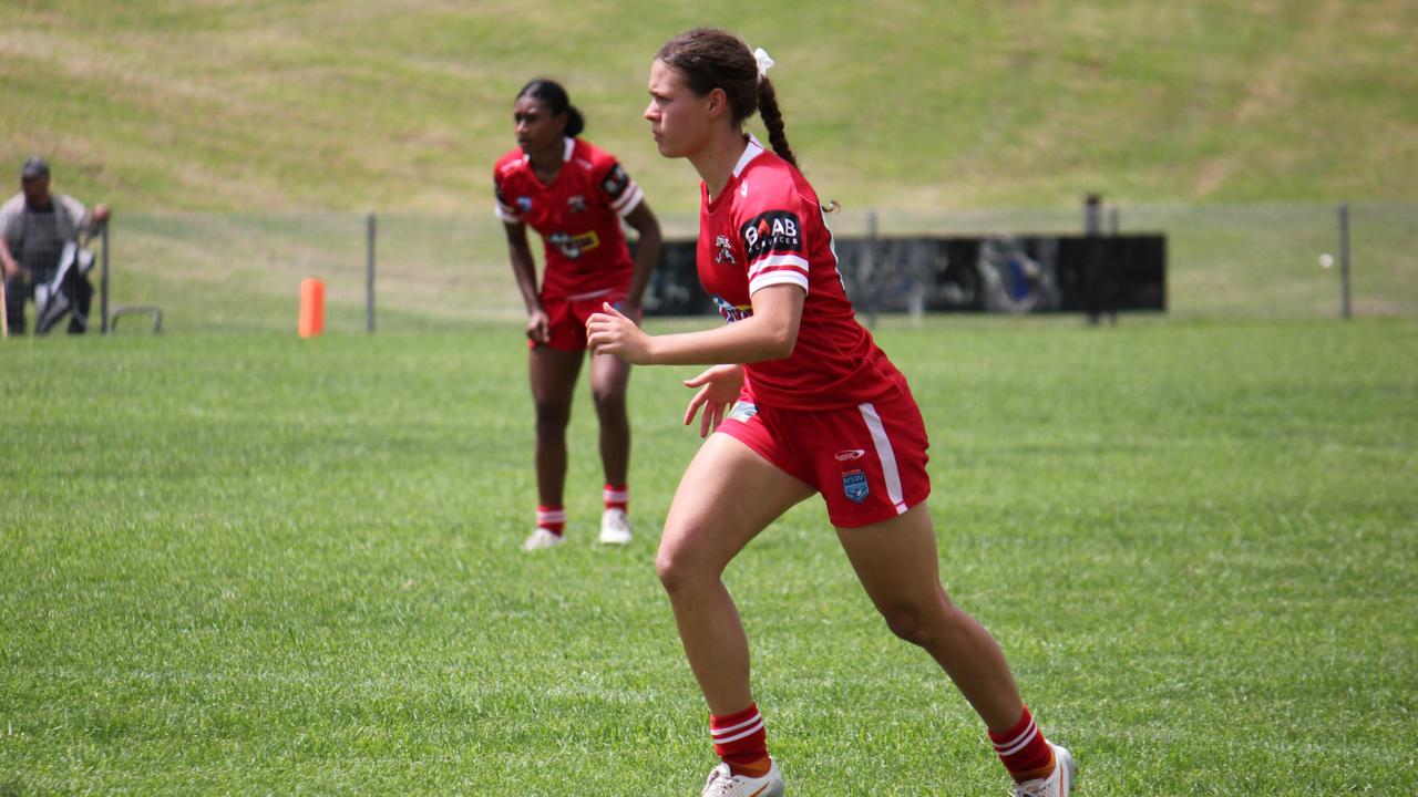 Teagan Smede of the Illawarra Steelers Tarsha Gale Cup side. Picture: Kevin Merrigan