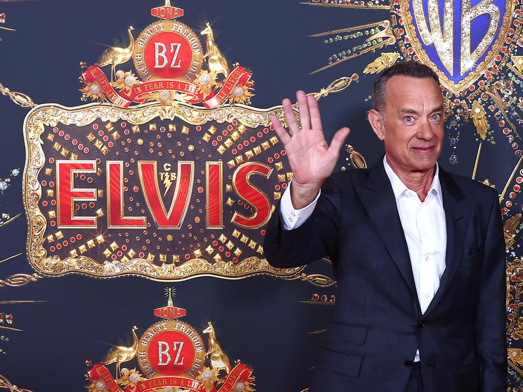 Tom Hanks attends the Australian premiere of ELVIS at Event Cinemas Pacific Fair on June 04, 2022 in Gold Coast, Australia. (Photo by Chris Hyde/Getty Images)