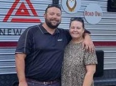 Spencer and Michelle Smith's dream holiday is back on track after their stolen caravan was recovered by NT Police.