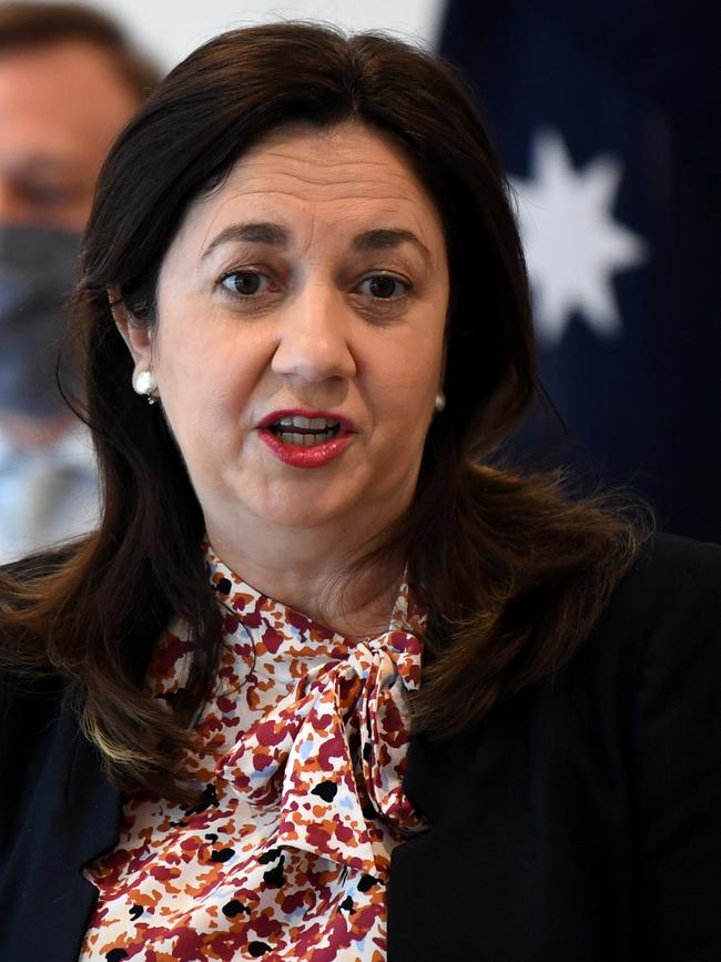 Queensland Premier Annastacia Palaszczuk. Picture: NCA NewsWire / Dan Peled