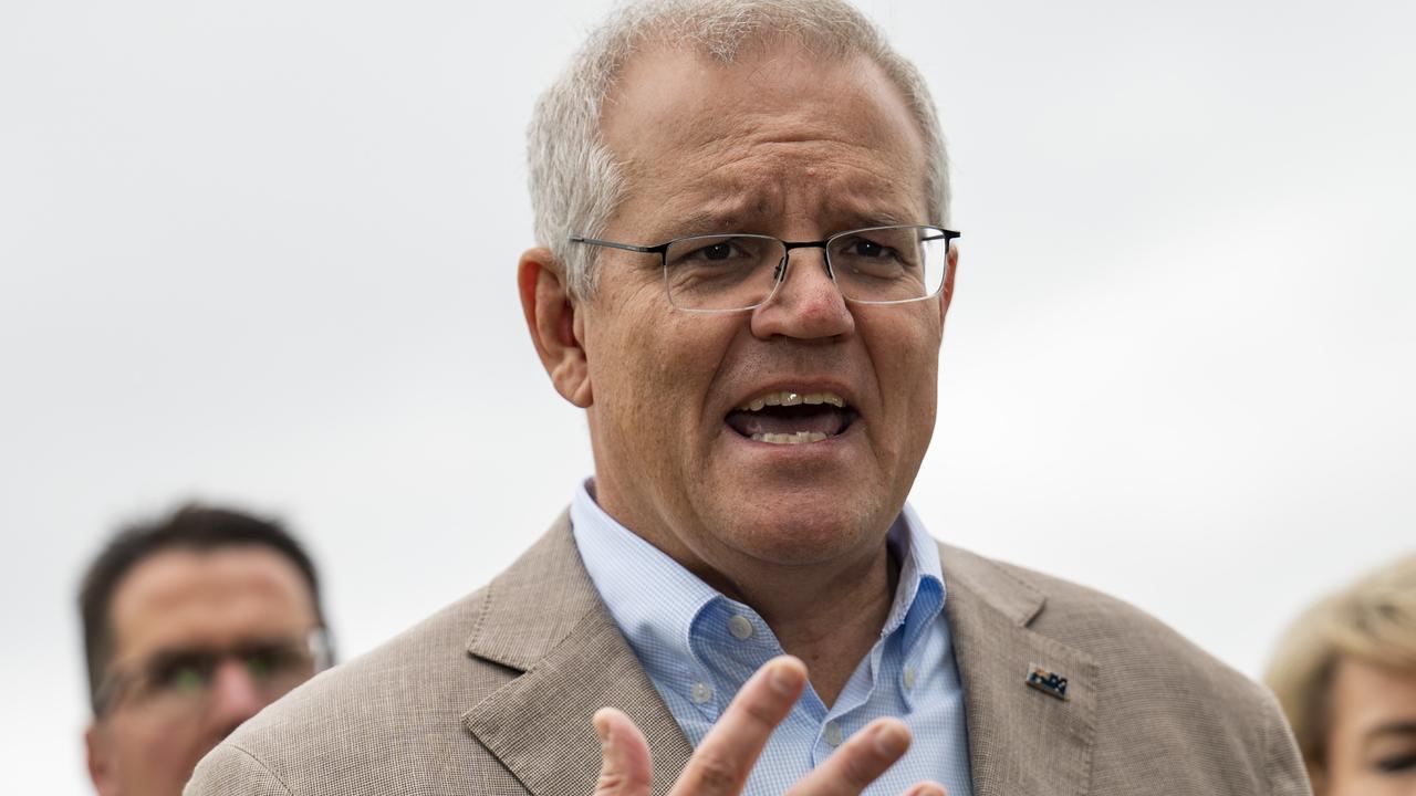 Prime Minister Scott Morrison has put a pause on migrants and international students entering Australia. Picture: Martin Ollman/NCA NewsWire